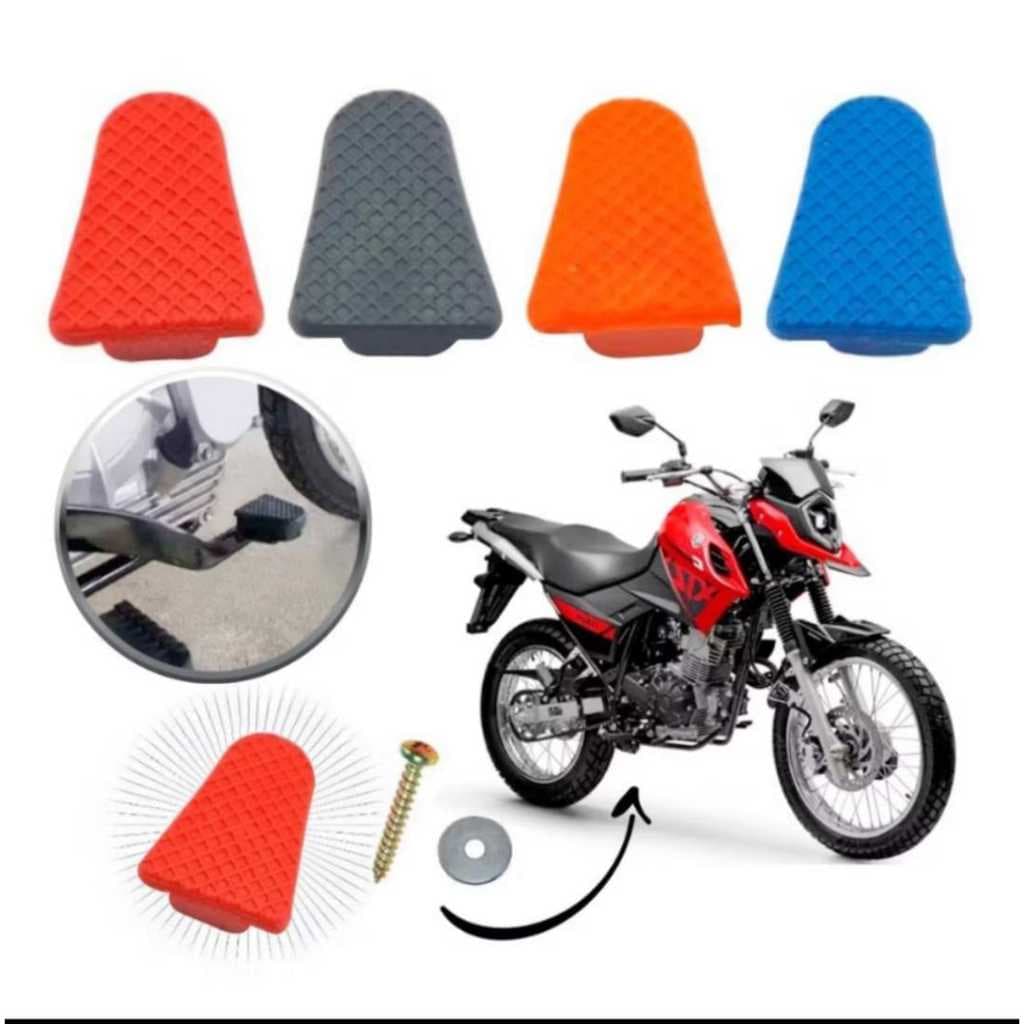 Protetor Pedal Freio Crosser XTZ 150 250 Lander Tenere