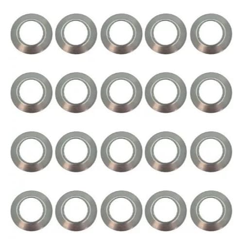 Kit 32 Arruela De Calota Universal Diversos Veiculos Marcas