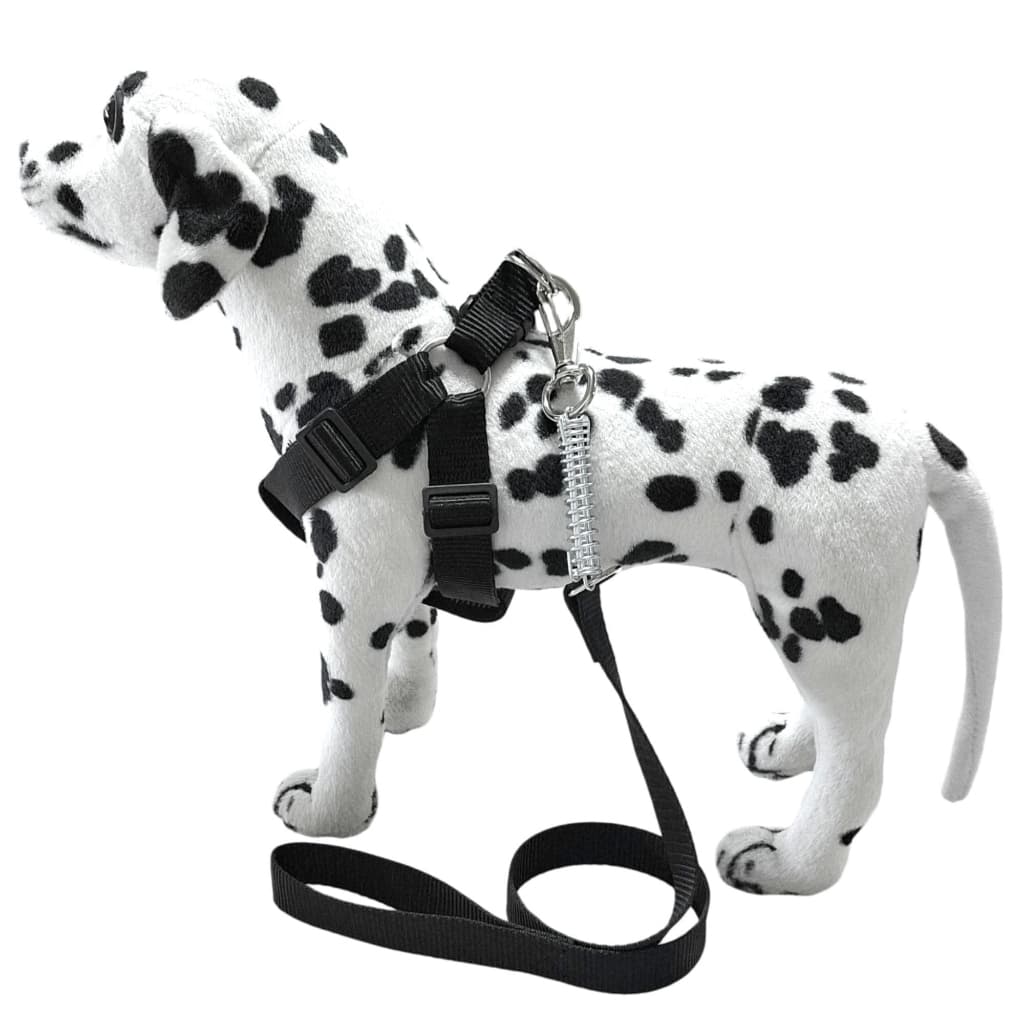 Coleira Guia Americano Para Passeio com Cachorros Fitas Sedodas Regulável +Guia Anti-Impacto