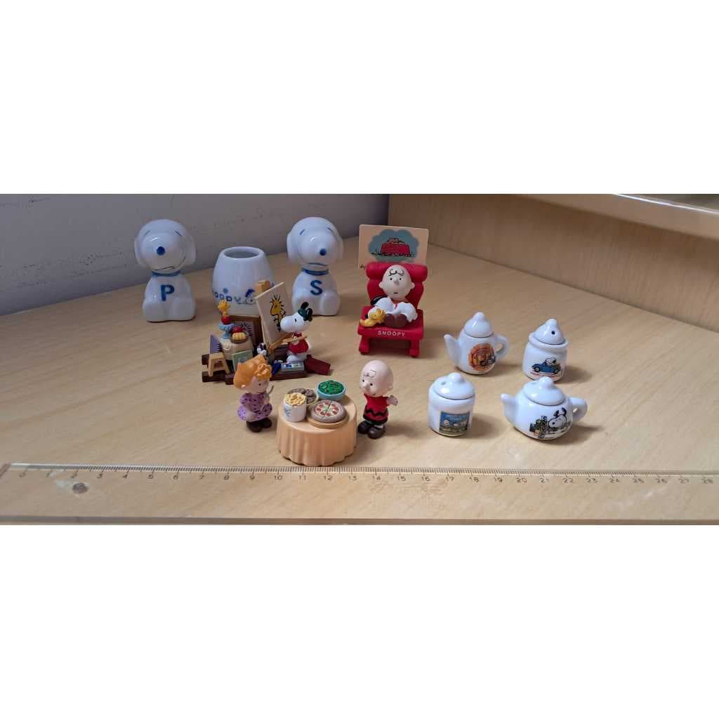 Kit enfeites conforme fotos Snoopy, Pooh, cristal, e outros tipos  - Escolha o kit conforme fotos - Em perfeito estado