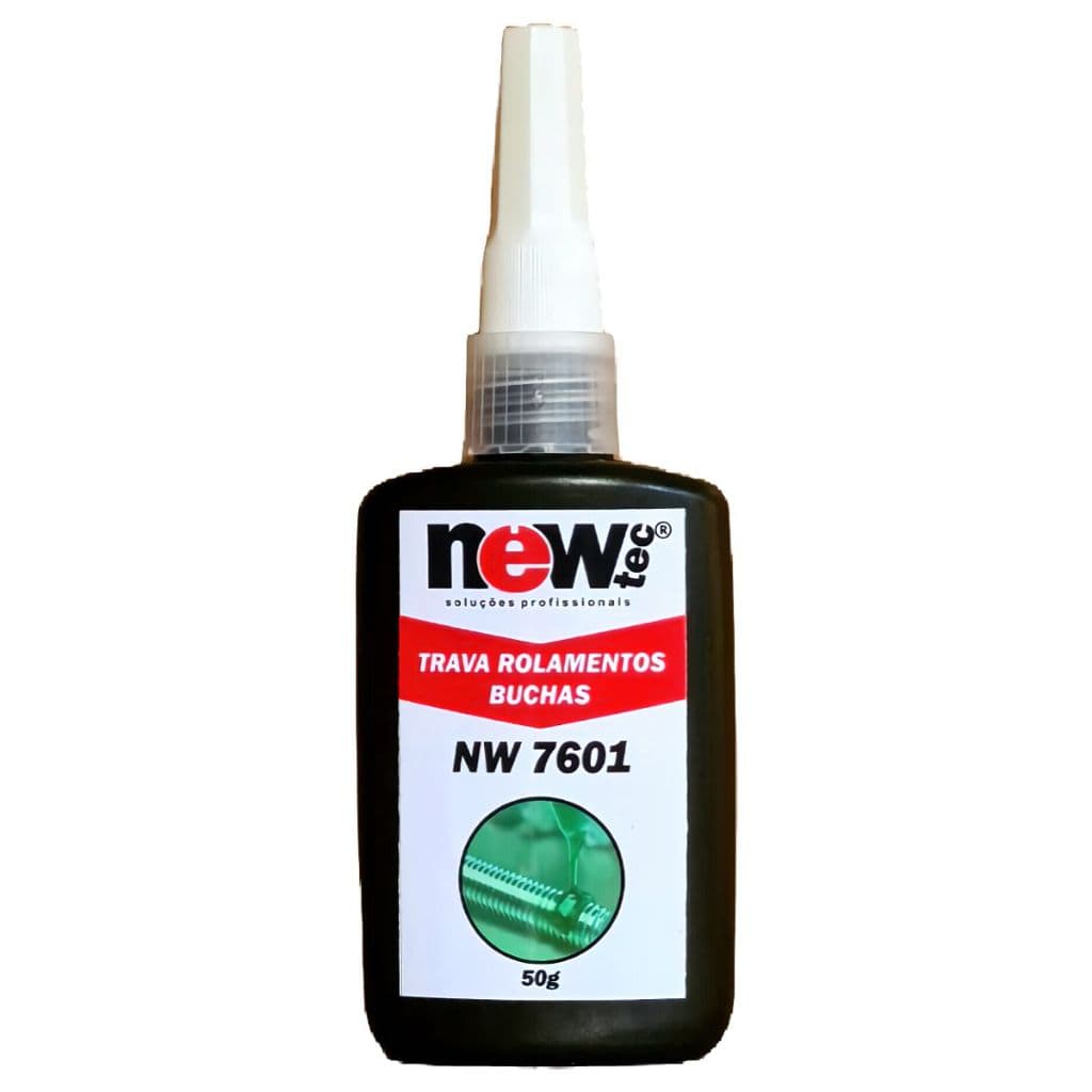 Cola Trava Rolamentos Verde Preenche Folgas Buchas e Rolamentos Newtec 50g 6601