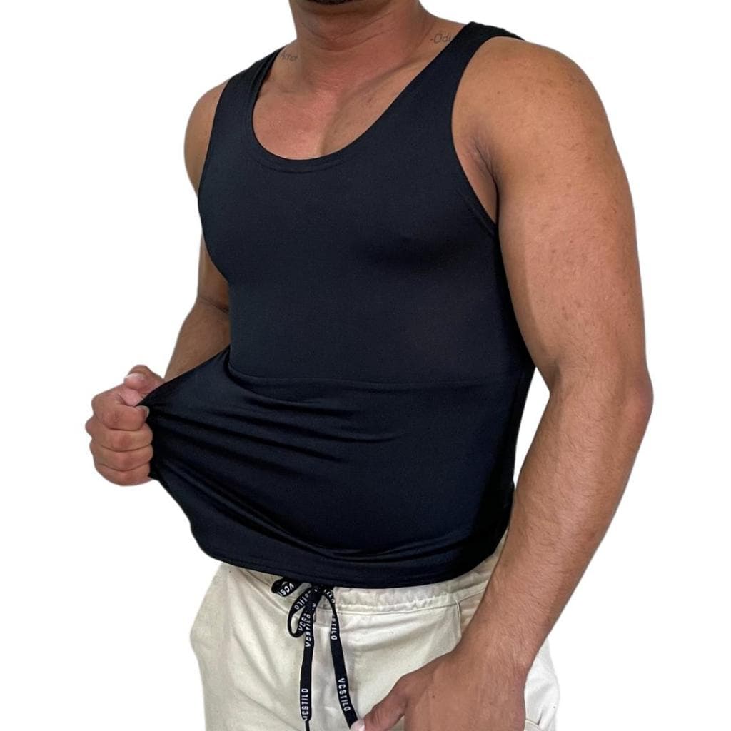 Cinta Regata Modeladora Esconder Barriga Masculina Slim