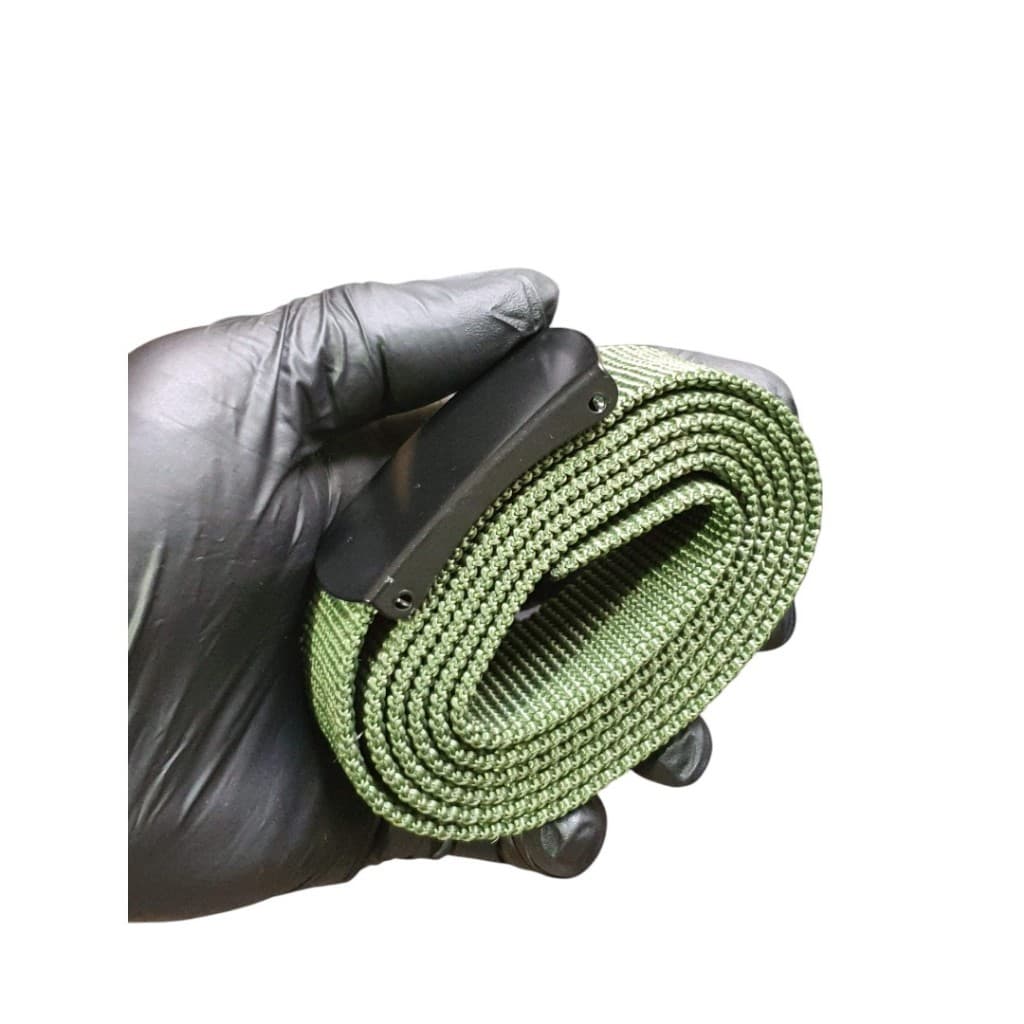 Cinto Original Padrão Exercito EB verde com fivela 2 garras de metal Preta