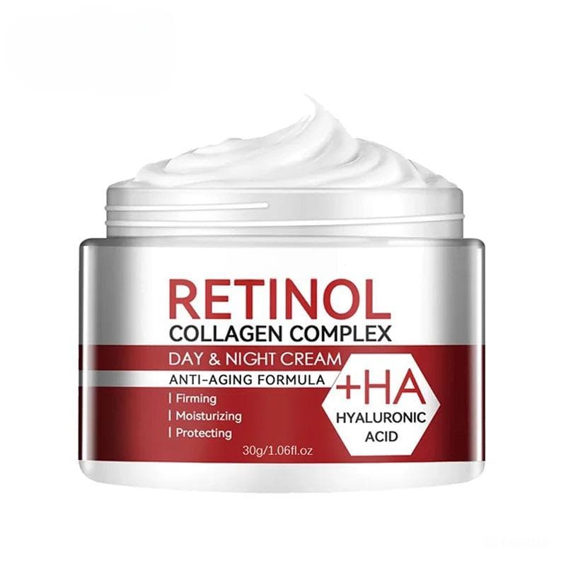 Retinol Colágeno Facial Skin Care Creme Hidratante para pele seca e áspera