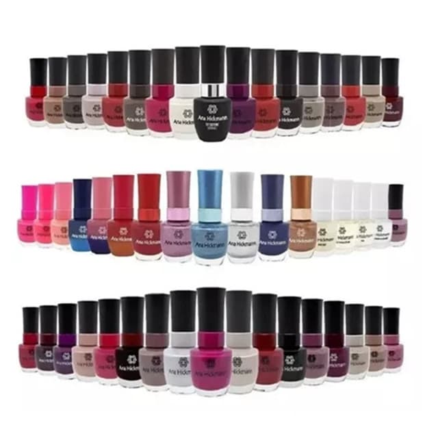 Kit 30 Esmaltes Ana Hickmann Todas as Coleções Barato 9ml Variado