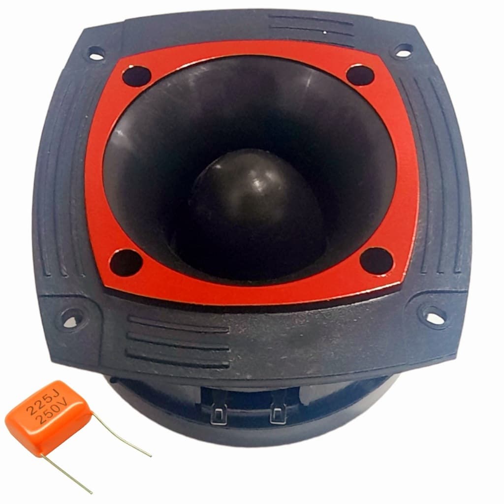 Super tweeter original alphamax 160w 8 ohms linha red