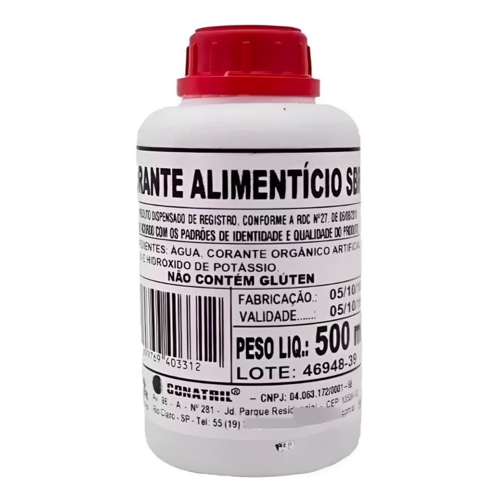 Corante Alimentício De Embutidos Em Geral