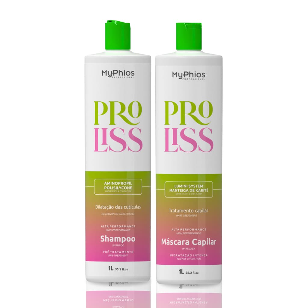 Escova Progressiva Proliss ALISANTE DE CABELO 1Litro MyPhios