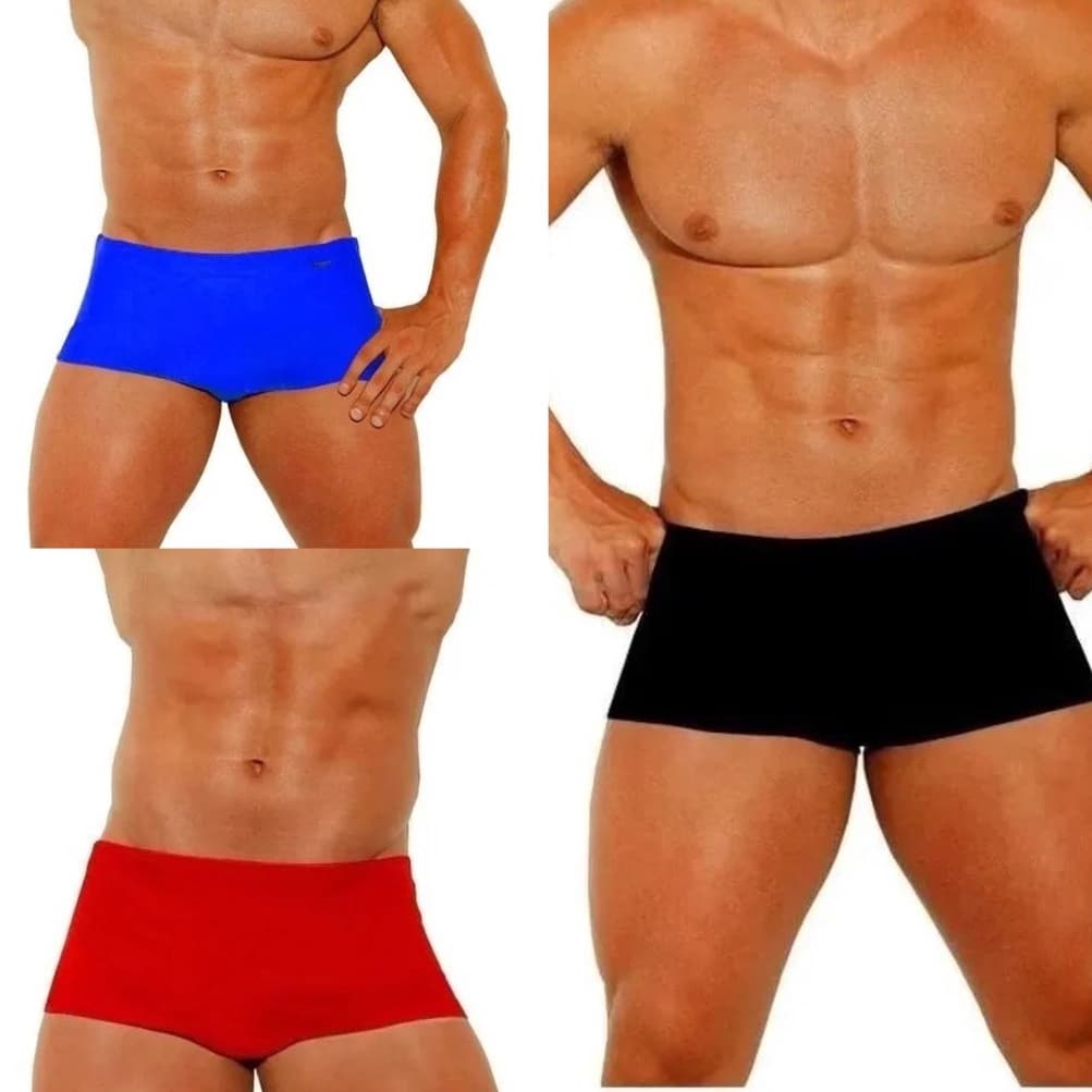 Sunga Modelo Boxer Masculina Praia Verão Estilo Preço Baixo Qualidade