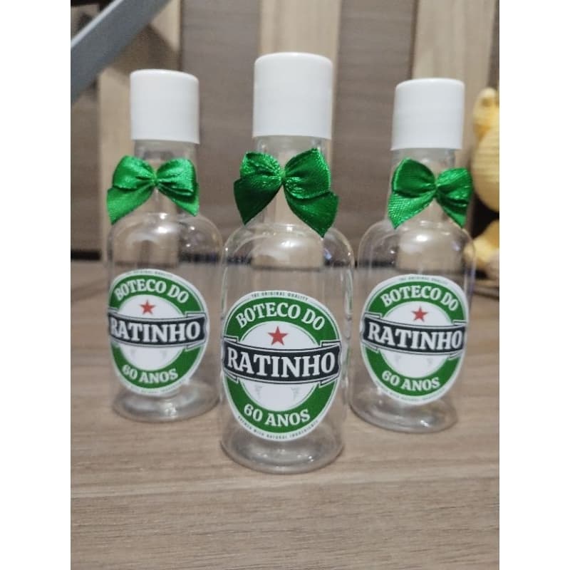 Garrafinhas personalizada Chá Bar