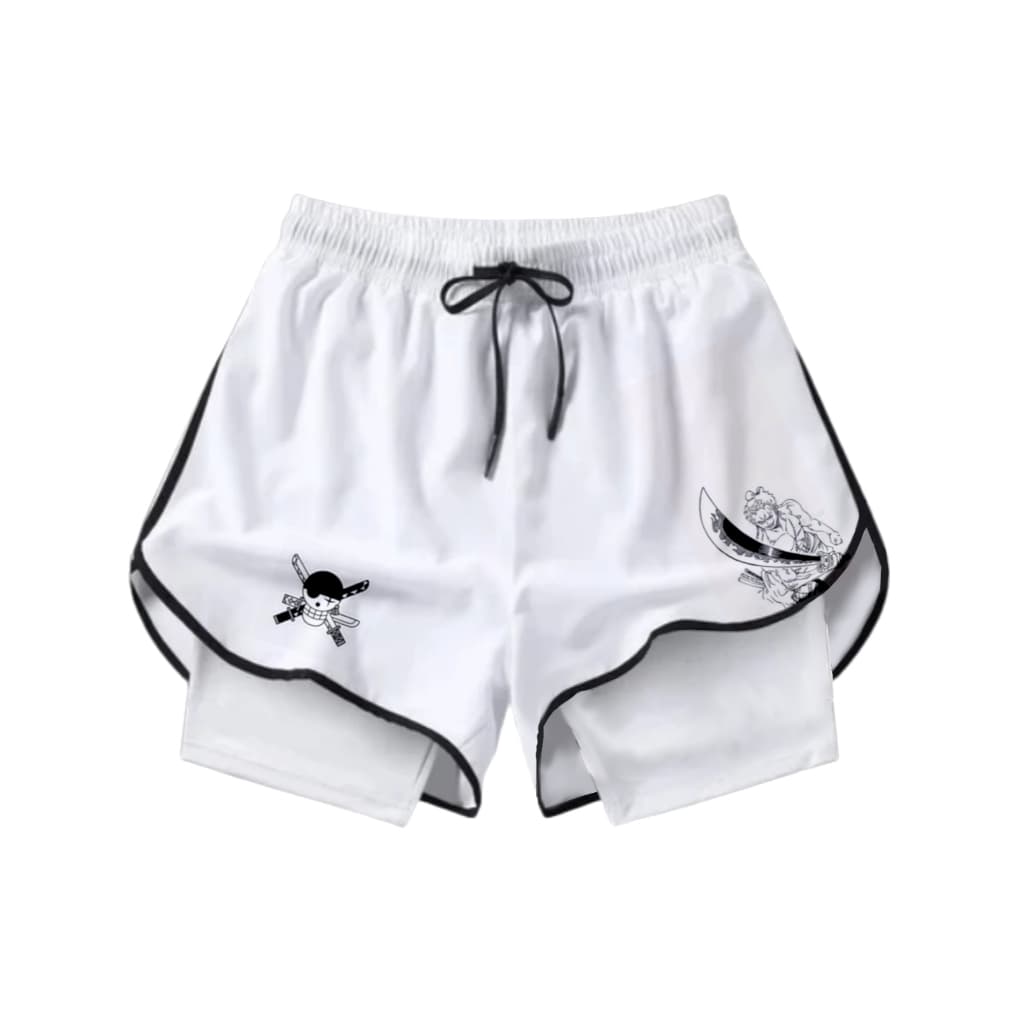 Short Feminino Academia Pirata Anime Piece