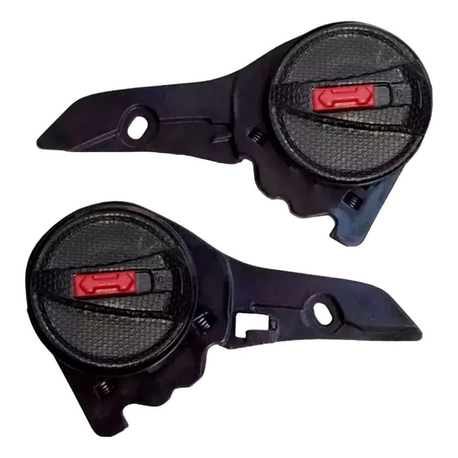 Kit Reparo Completo Botão Fixação Capacete Ls2 Ff358 Ff396 Fw3