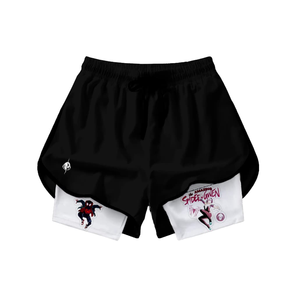 Short Feminino Compressao Academia Desenho Gwen Aranha hm2