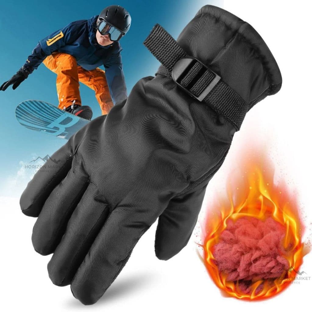 Luva Térmica Masculina Motoqueiro Forrada Impermeável Inverno