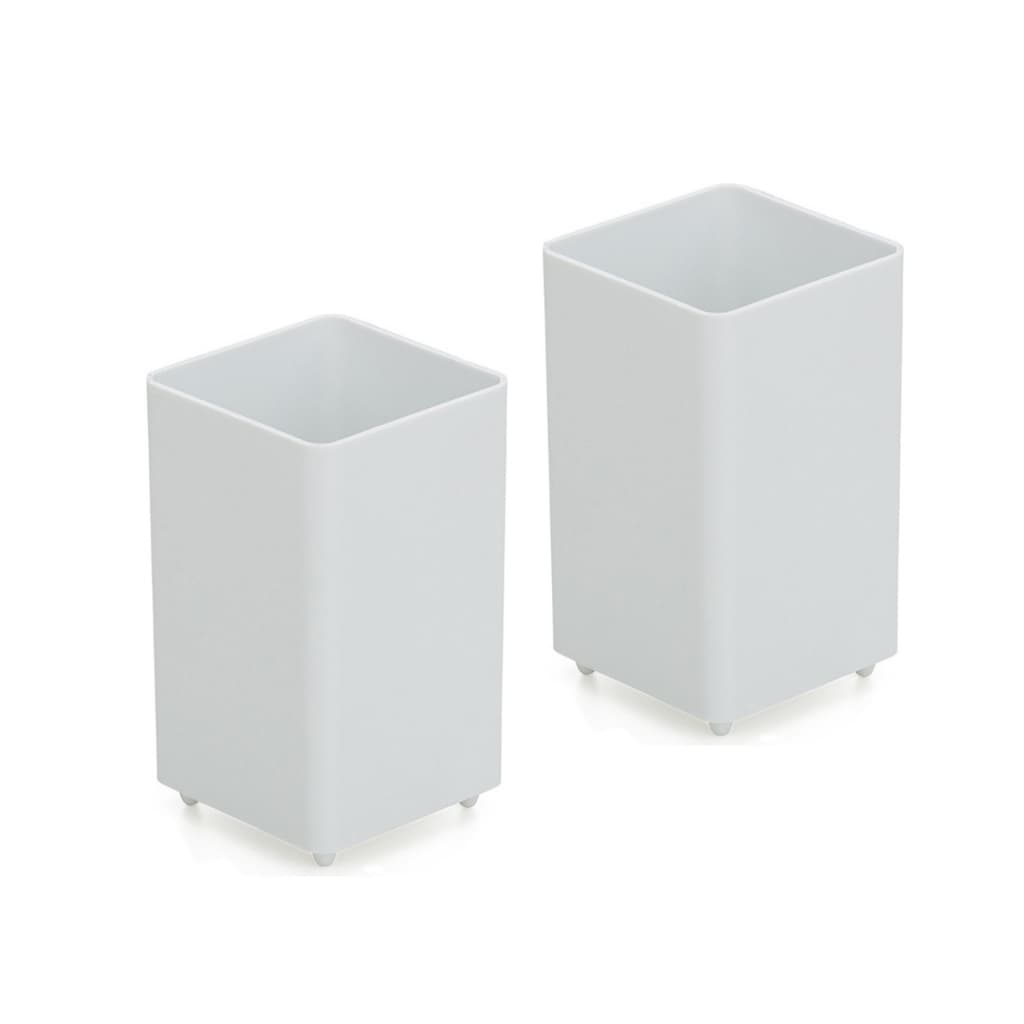 2 Porta Canetas Branco para Painel Pegboard