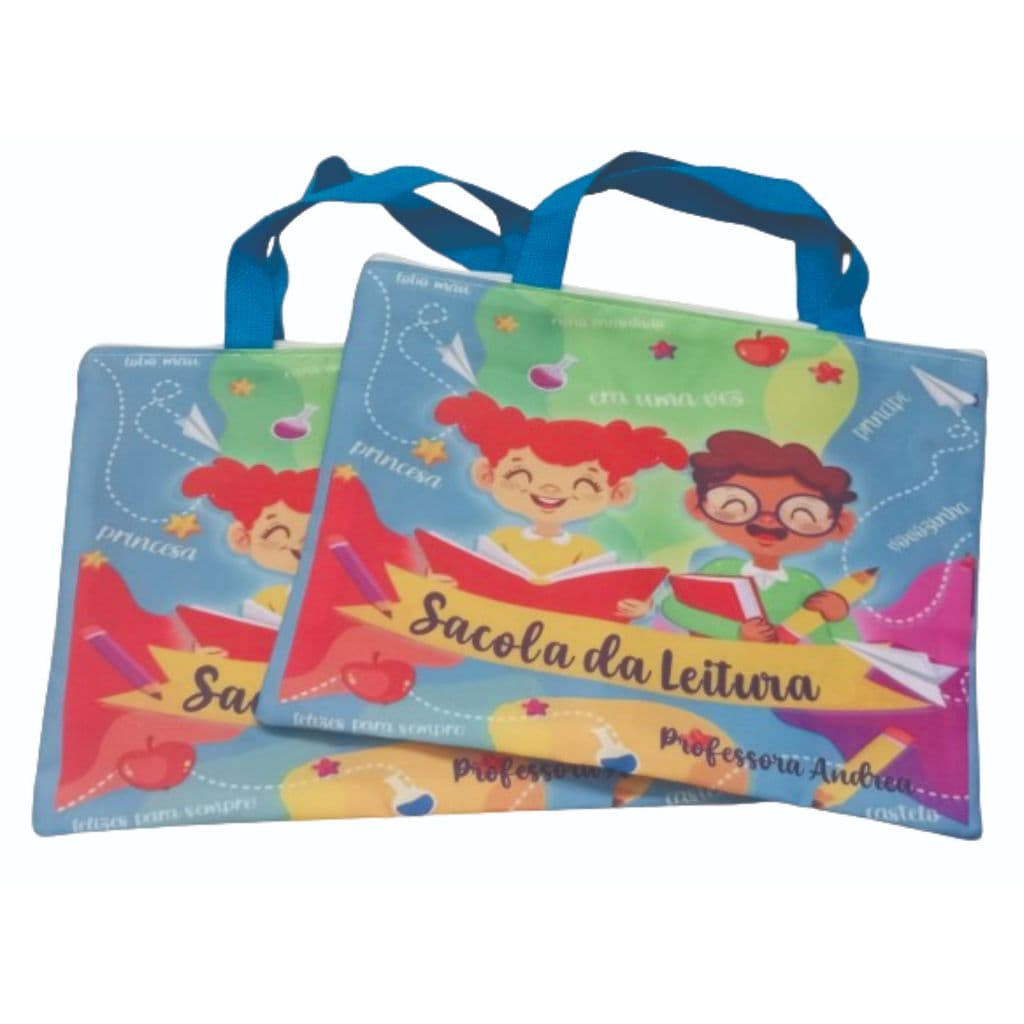 25 Sacola Leitura Ecobag Bolsa Literaria Personalizado Sacola Viajante Tira Colo