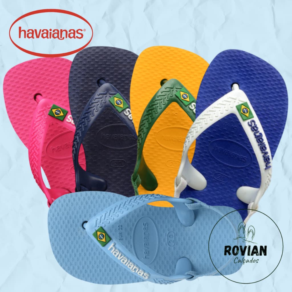 Havaianas Sandália Baby Brasil Logo (Original)