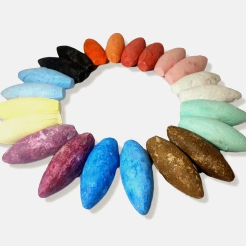 PEMBAS COLORIDAS UMBANDA E CANDOMBLÉ PONTO RISCADO