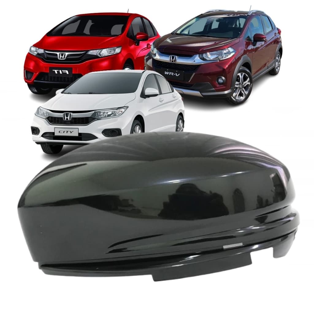 Capa Retrovisor Honda Fit 2014 / 2021 City WR-V 18/21 Sem Pisca