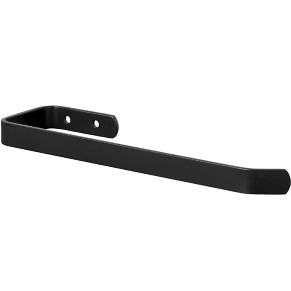 Porta Toalha De Rosto Preto De Parede Para Banheiro Jc