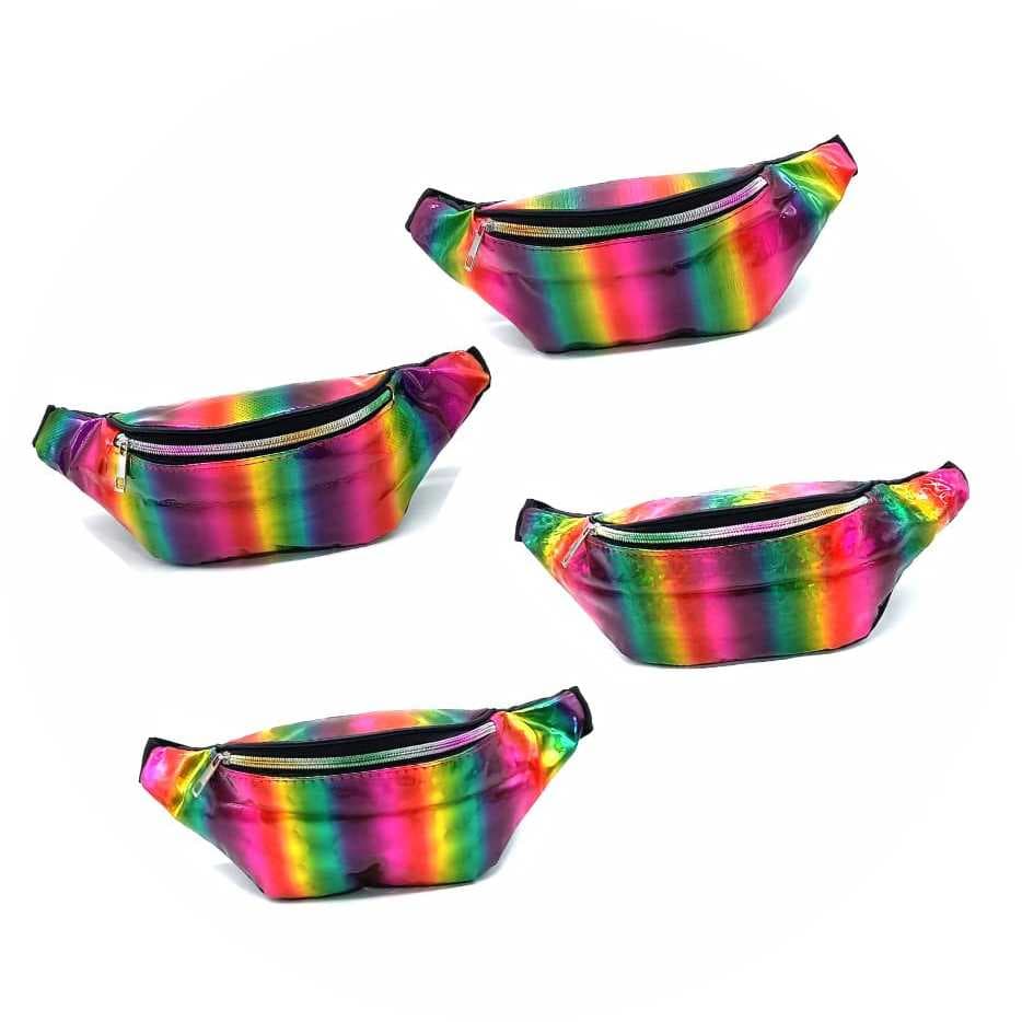Pochete Colorida, Pochete para carnaval e festas. Arco íris
