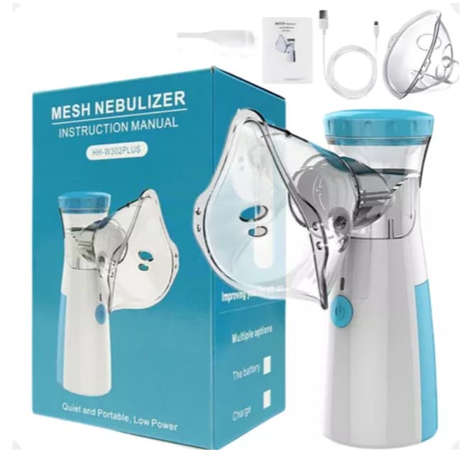 Inalador Infantil Silencioso Portátil Nebulizador Sinusite