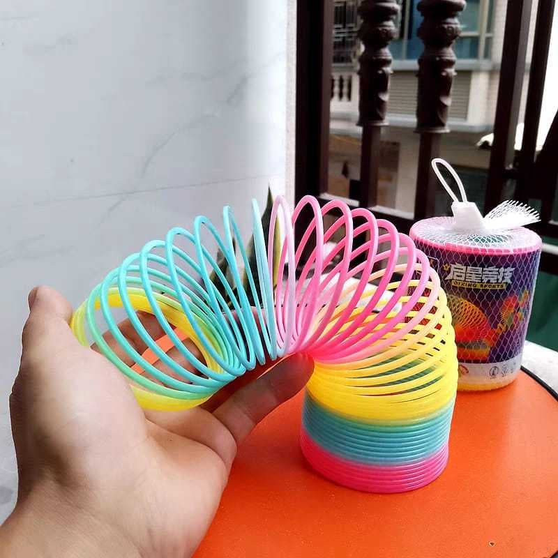 Mola Maluca Brilhante Colorida Rainbow Desenhos Mágico Fidget Anti-Stress