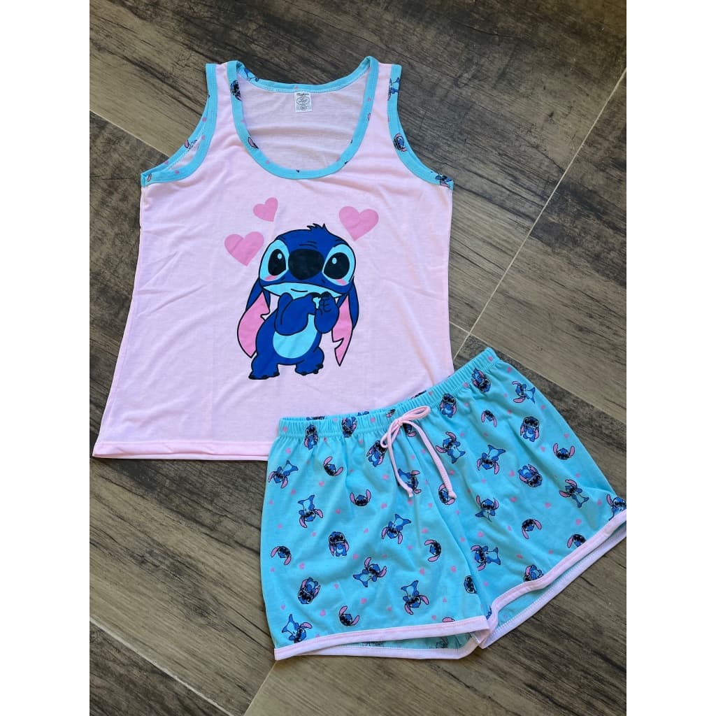 Baby Dool Short Doll Infantil Juvenil Feminino Algodão Curto Roupa De Dormir Conjunto de Dormir