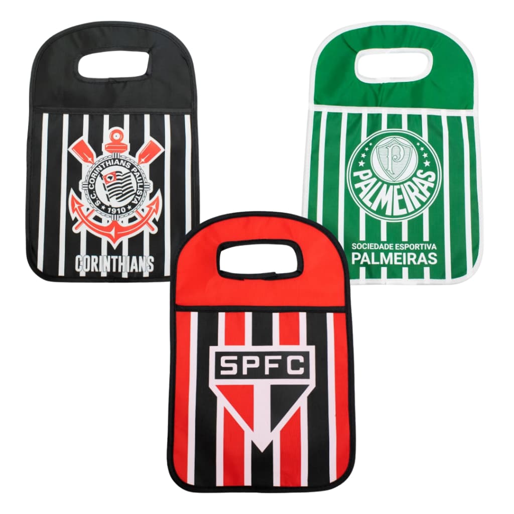 LIXEIRA PARA CARRO TIMES DO CORAÇÃO CORINTHIANS PALMEIRAS SÃO PAULO