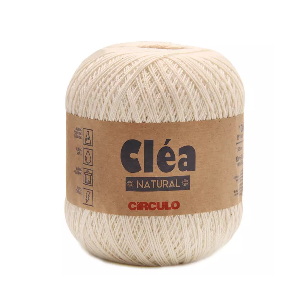 Linha Cléa Cor Natural 1000m - Círculo