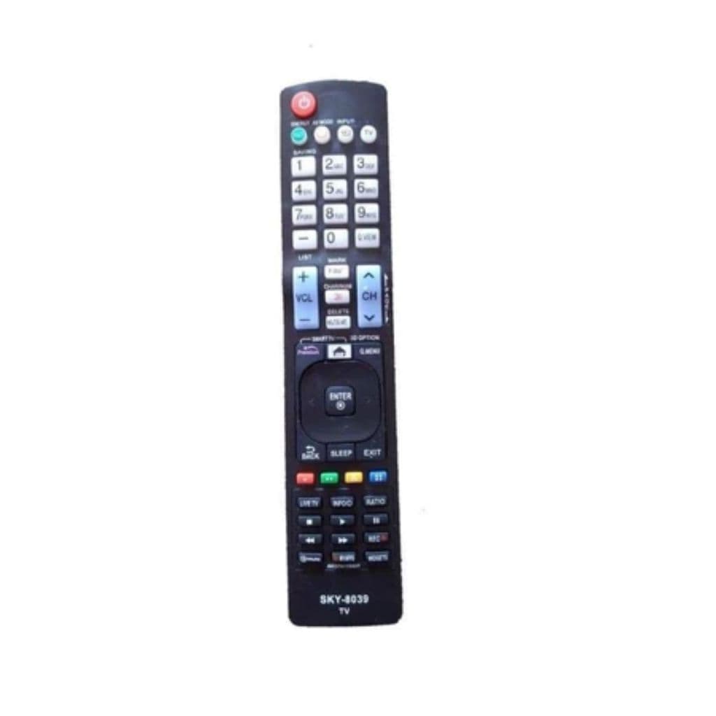 Controle COMPATÍVEL Tv LG 3d Smart  AKB73655808 AKB73715613 AKB73715625 Sky-8039