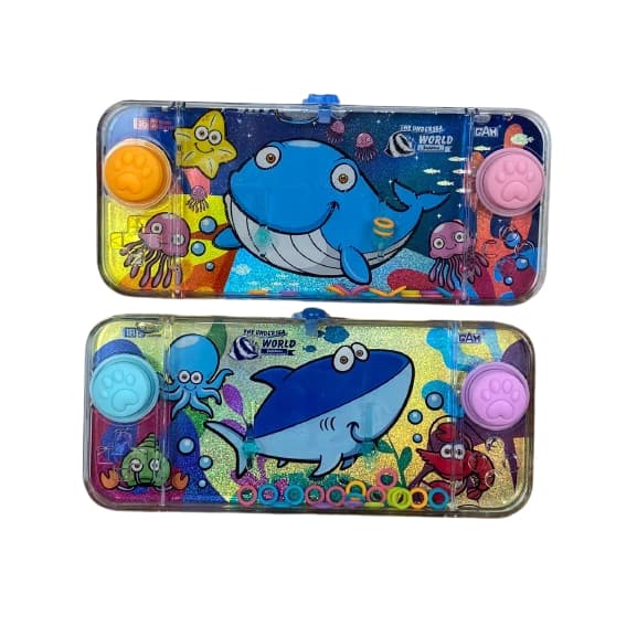 Jogo Aquaplay Water Game Super Dinossauro e Fundo do Mar Argolas Água Brinquedo DTY1168