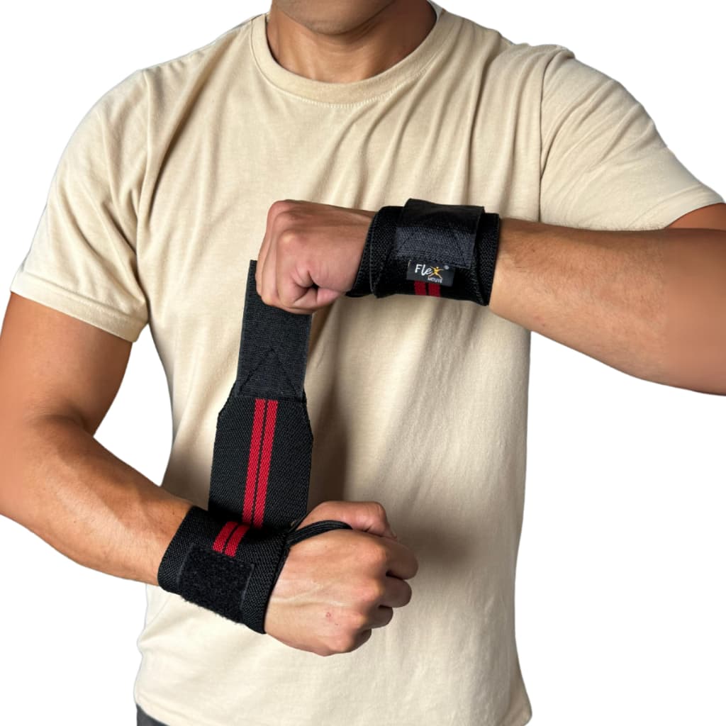 Par Munhequeira Elástica Profissional Protetor De Punho Para Academia/crossfit Expedição