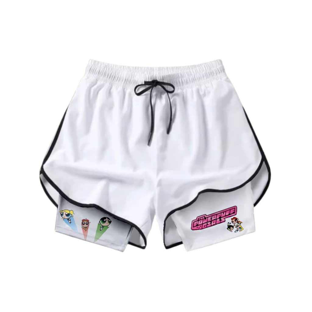 Short Feminino Compressao Academia meninas poderosas msp1