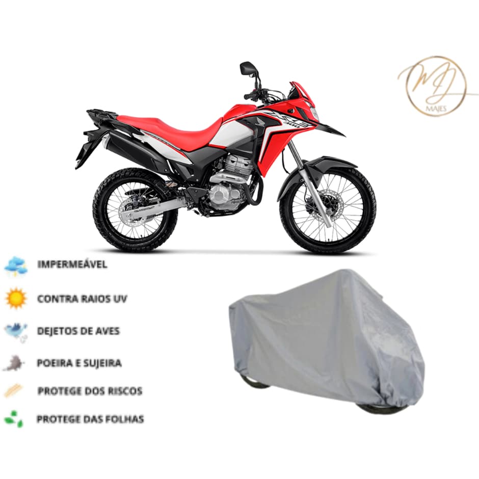Capa Premium Para cobrir HONDA XRE 300 100% FORRADA - Capa de Proteção Bezz ZNA