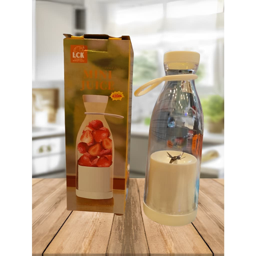 Mini Liquidificador Portátil USB Mixer Recarregável Bivolt Suco Mix Batida LL-890