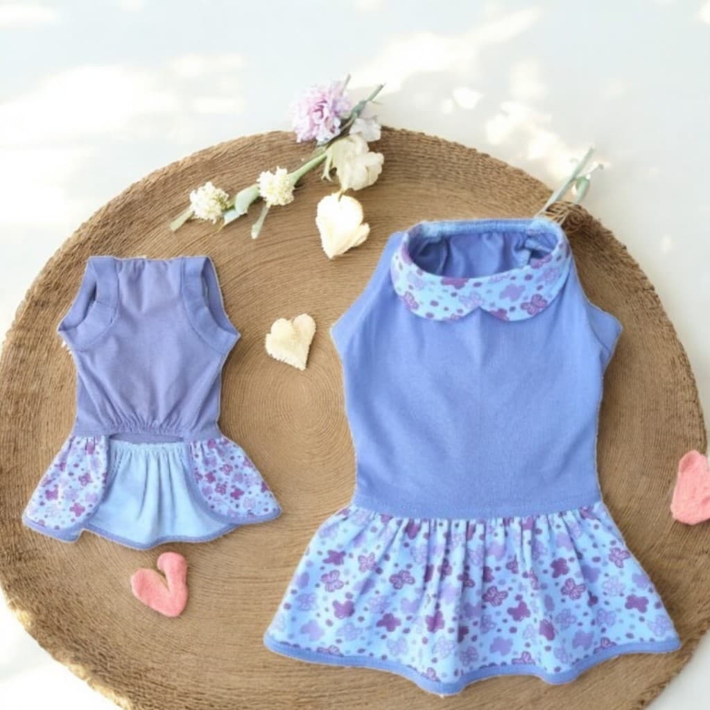 Vestidos Pet Cachorro e Gato Roupas Verão Confortáveis  - Kit 4 fresquinhas  Moda Pet Envio Rápido 4 Patas Moda Pet