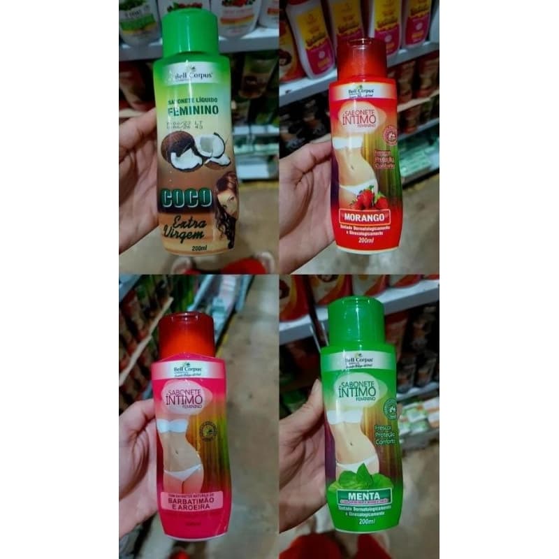 Sabonete Líquido Bell Corpus 200 ml ( 6 Unidades) Sortidos