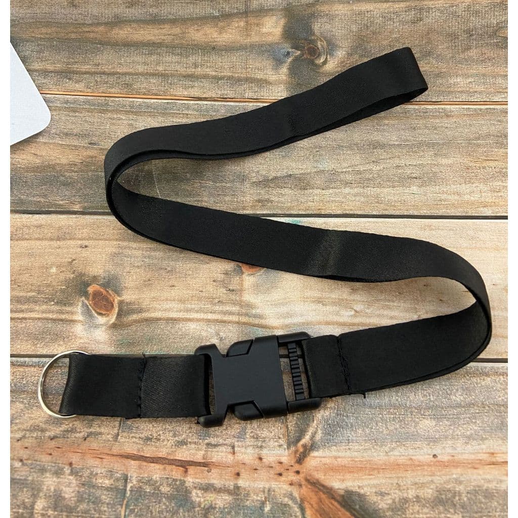 Chaveiro Cordão Preto chave ou crachá