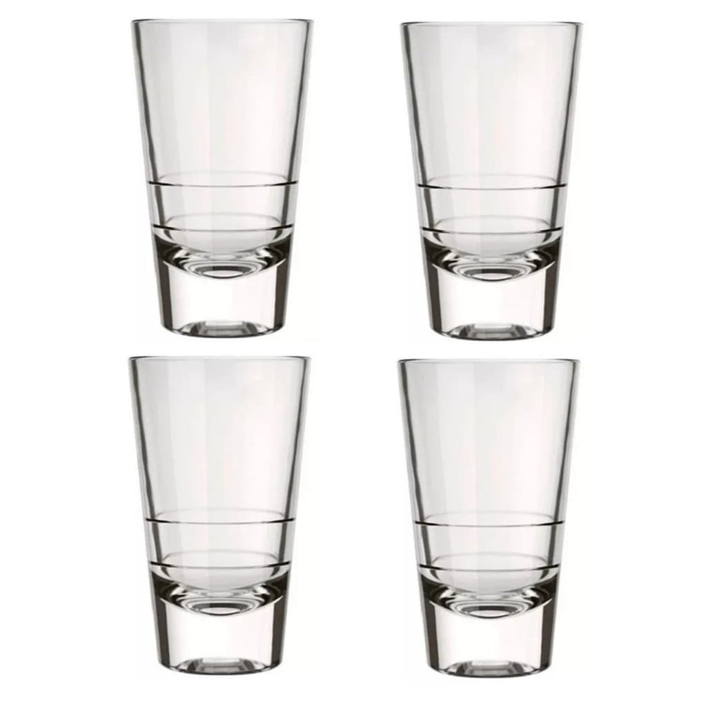 Copo Caninha 100ml Vidro Nadir, dose p/cachaça, licor, tequila, outras.