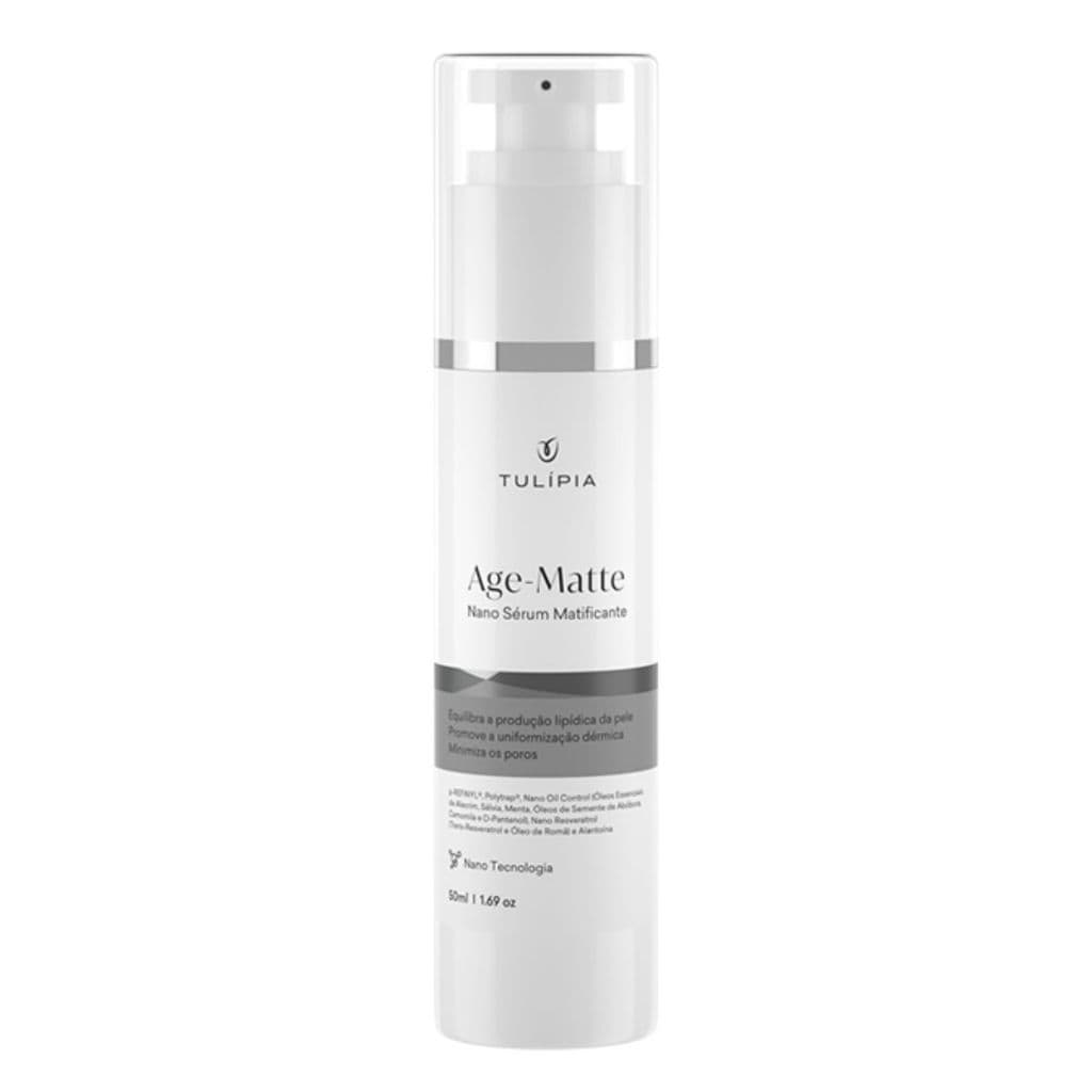 Age-Matte Nano Sérum Matificante 50ml Controle da Oleosidade Toque Seco Antissinais e Firmeza