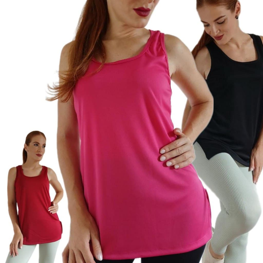 Regata Feminina Academia Dry Costas Nadador Esportivo Fitness Tapa BumBum