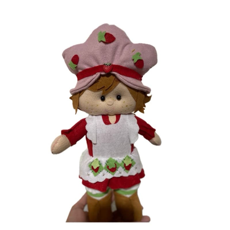 boneca moranguinho feltro