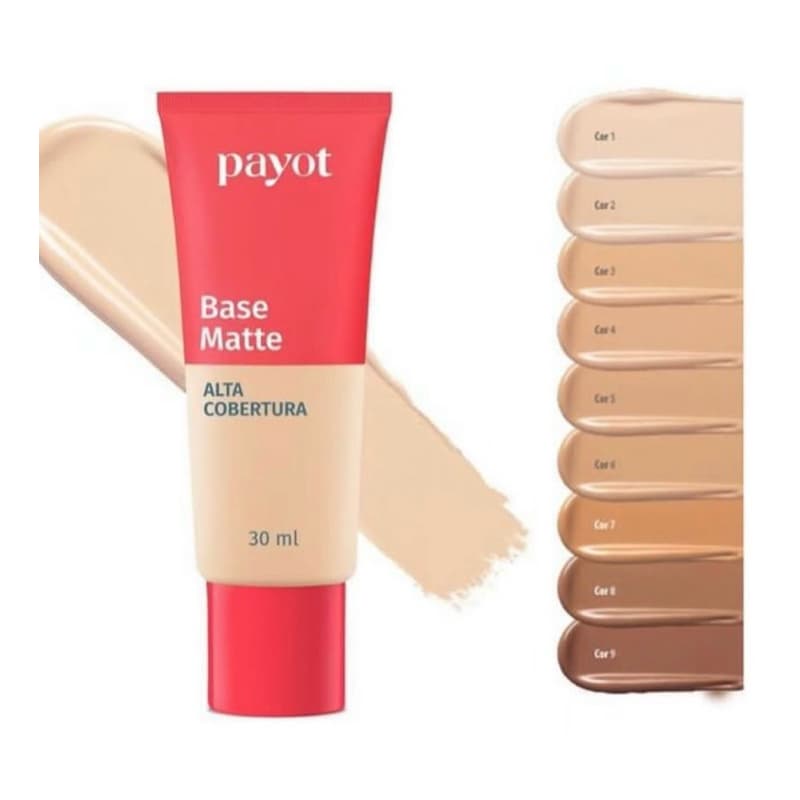 Base Matte Payot Alta cobertura 30ml