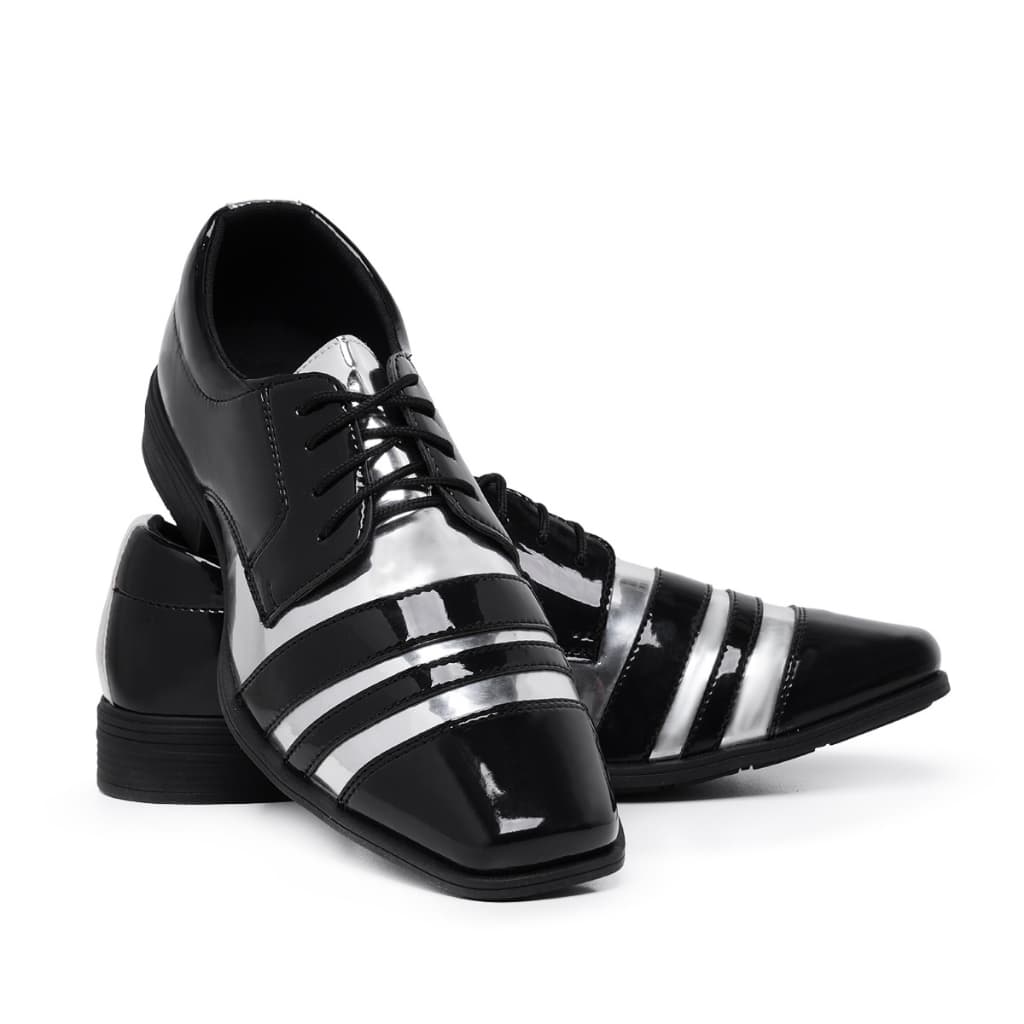 Sapato Social Italiano Cores Masculino Conforto Casual Verniz Brilho 840