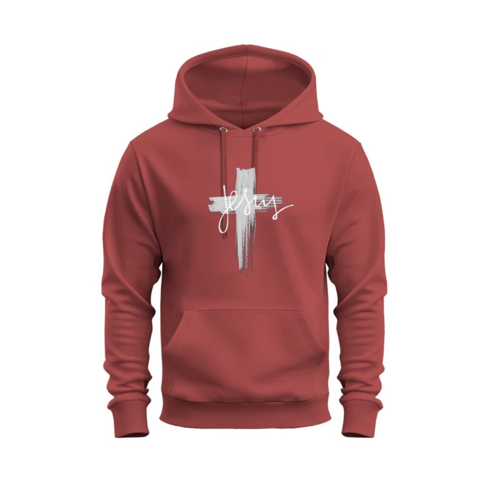 Blusa Casaco Moletom Canguru com Bolso Roupa de Frio Unisex Jesus Moda Religiosa
