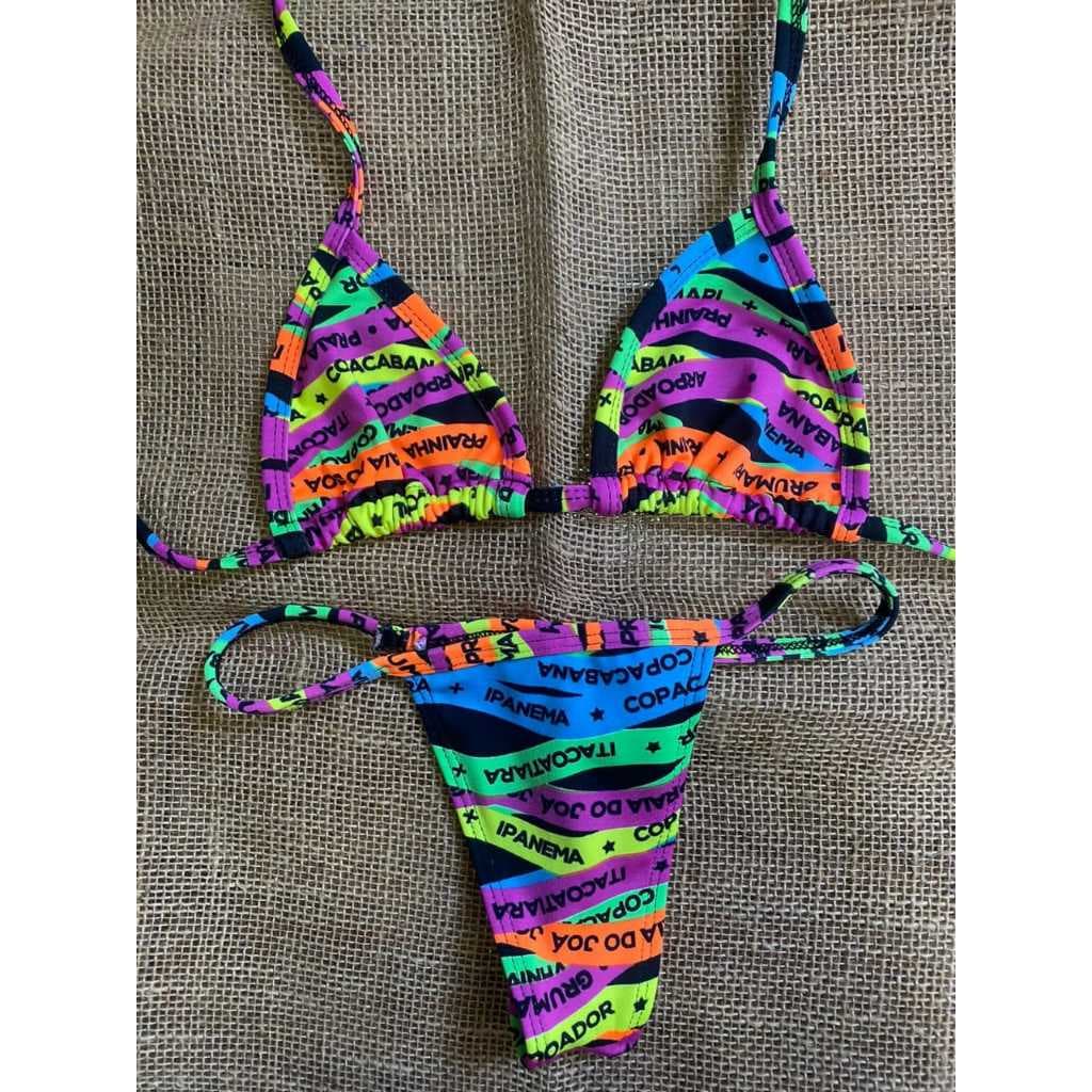biquini fita marquinha perfeita biquini com regulagem biquini brasilo c\ regulagem bordado luxo