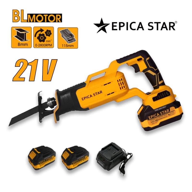 21V Brushless Adaptador De Serra Elétrica Tico Tico Sabre Para Furadeira Engrenagens de Ferro