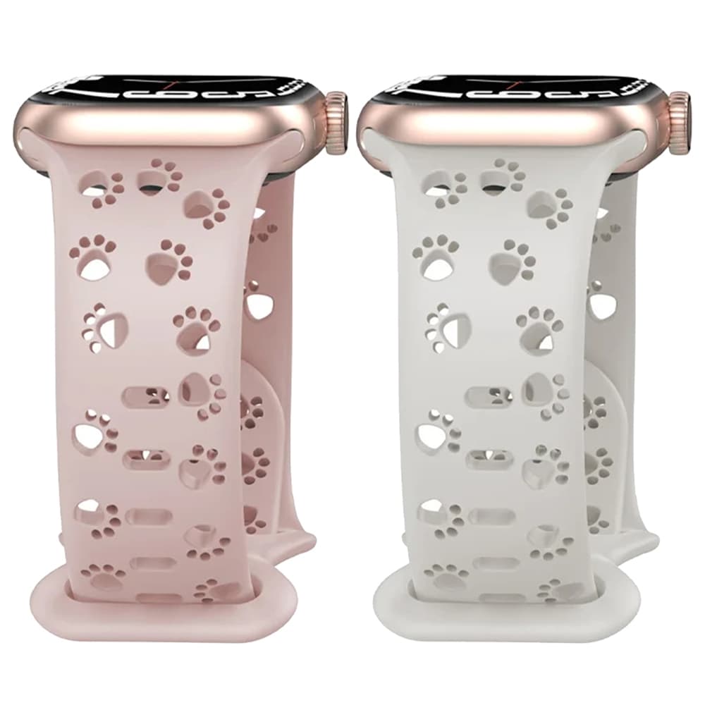 Pulseira Printed de Silicone para Apple Watch 46mm 45mm 44mm 42mm 41mm 40mm 38mm Series 11 10 9 8 7 SE Ultra 3 2 49mm