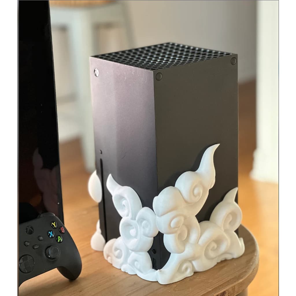 Xbox Series X Suporte de Mesa Decorativo Nuvem